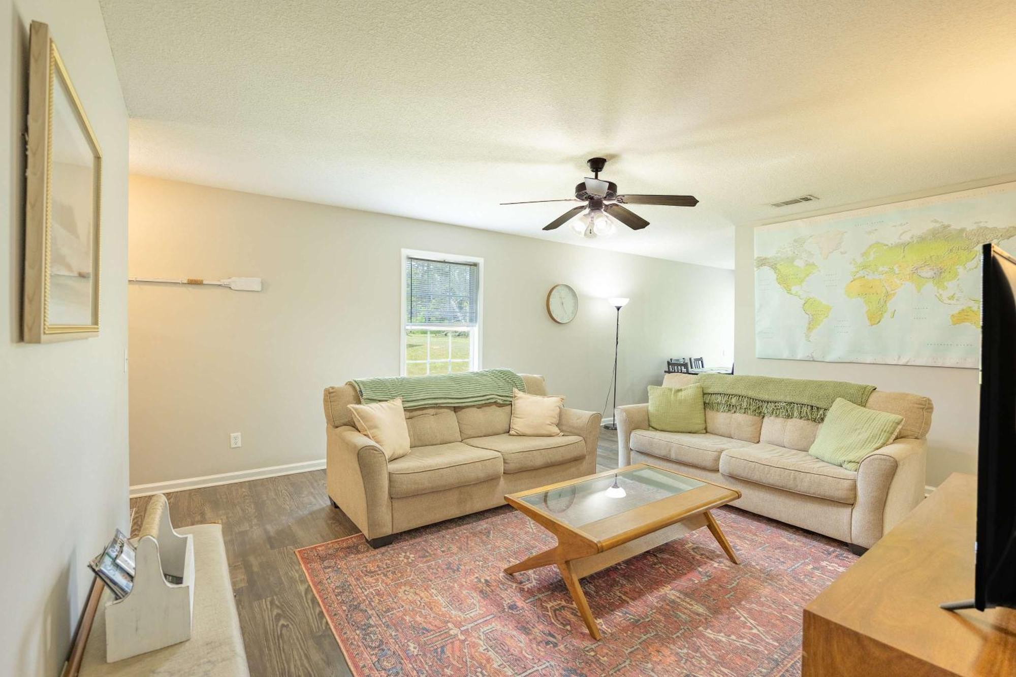 Cozy And Contemporary Villa 1 Mile From Gsu 斯泰茨伯勒 外观 照片